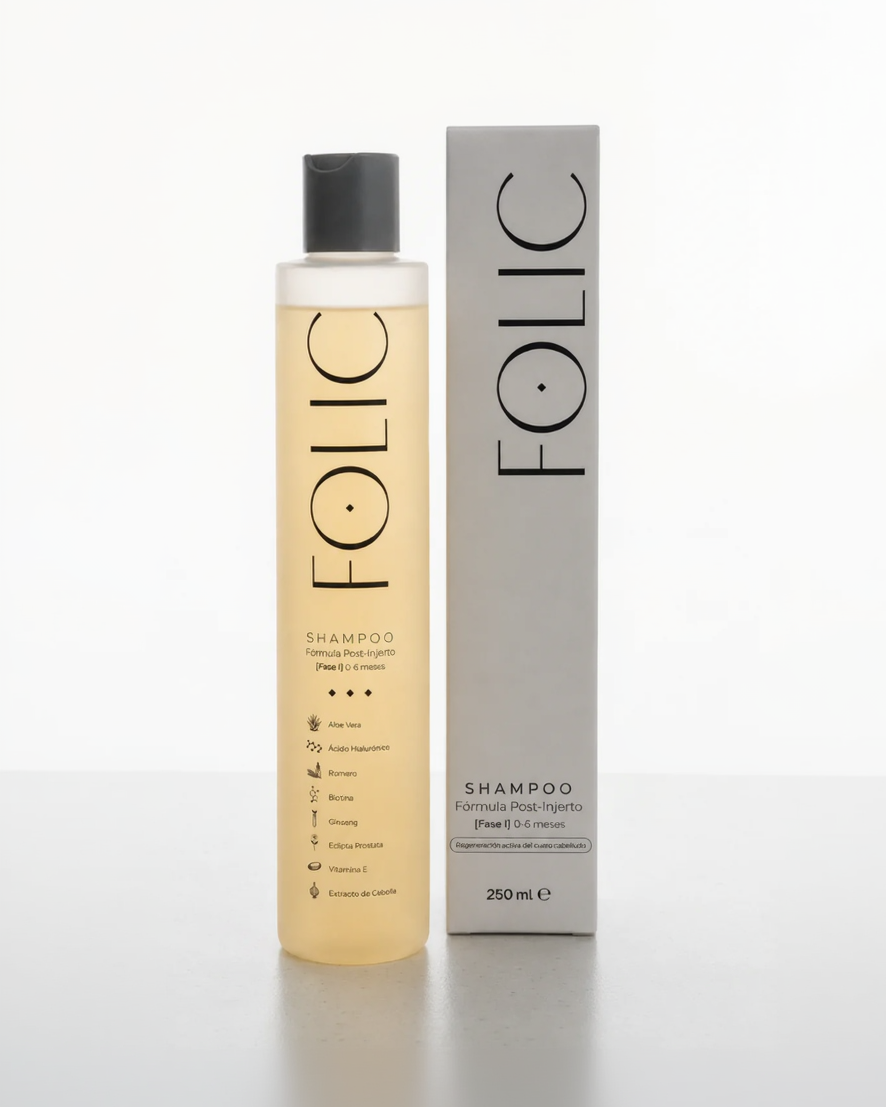 Shampooing pour greffe capillaire